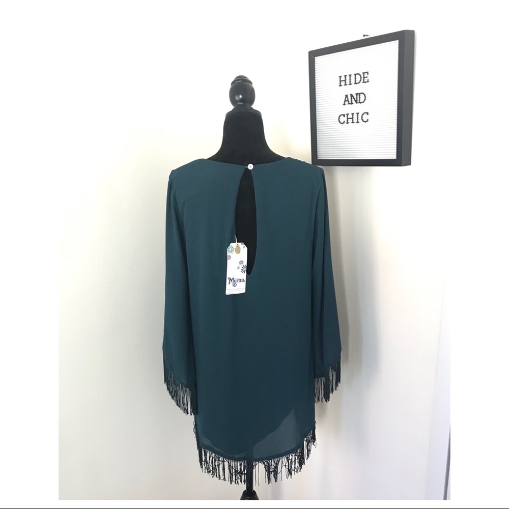 SHOW ME YOUR MUMU FRINGE MINI DRESS - Picture 4 of 6